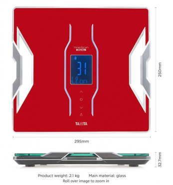 TANITA - RD 953 inteligentní osobní váha s tělesnou analýzou a připojením Bluetooth - barva černá